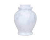 Serenity White Marble Urn