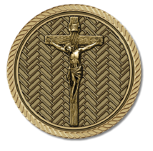 Christ Crucifix Medallion