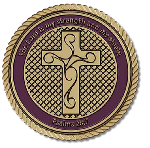 Cross Shield Medallion