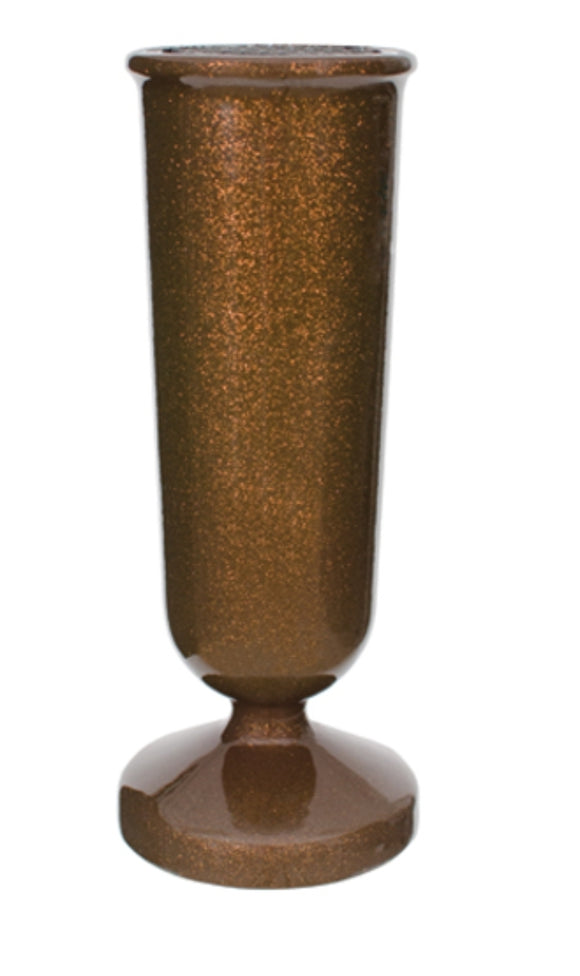 Gem Vase - Bronze