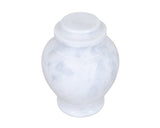 Serenity White Marble Urn