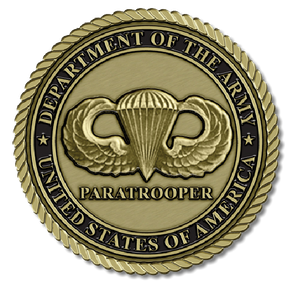 Army Paratrooper Medallion