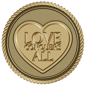 Love Conquers All Medallion