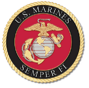 US Marines Semper Fi Medallion