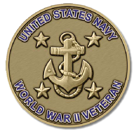 Navy Medallion - WWII Veteran